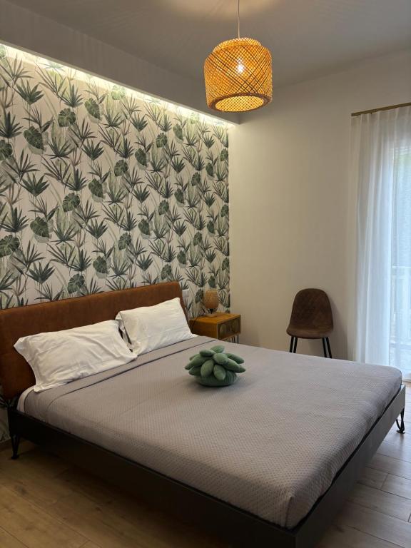 Postel nebo postele na pokoji v ubytování La terrazza della Scala