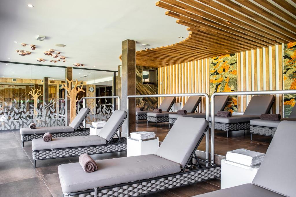 Posezení v ubytování Amenity Hotel & Resort Orlické hory