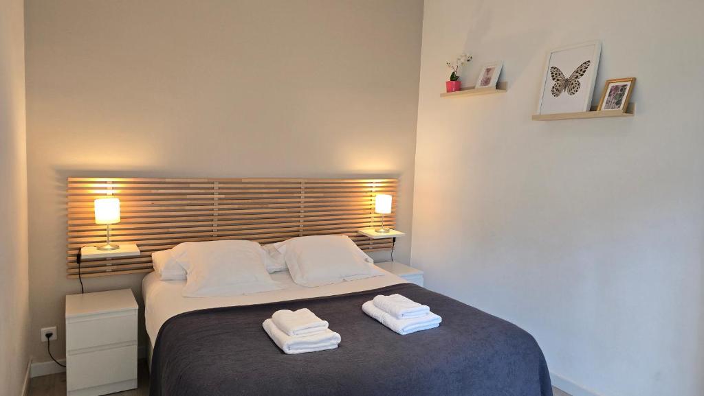 Posteľ alebo postele v izbe v ubytovaní Opening Doors Gràcia