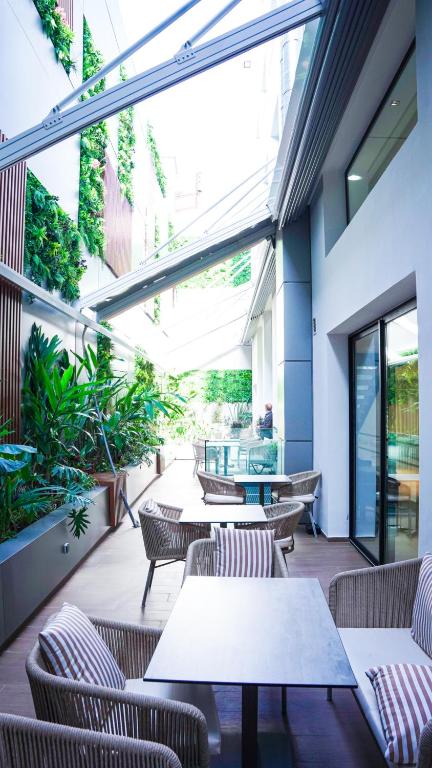Patio nebo venkovní prostory v ubytování Az Hotel Rabat Centre