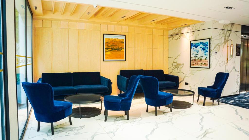 Posezení v ubytování Az Hotel Rabat Centre