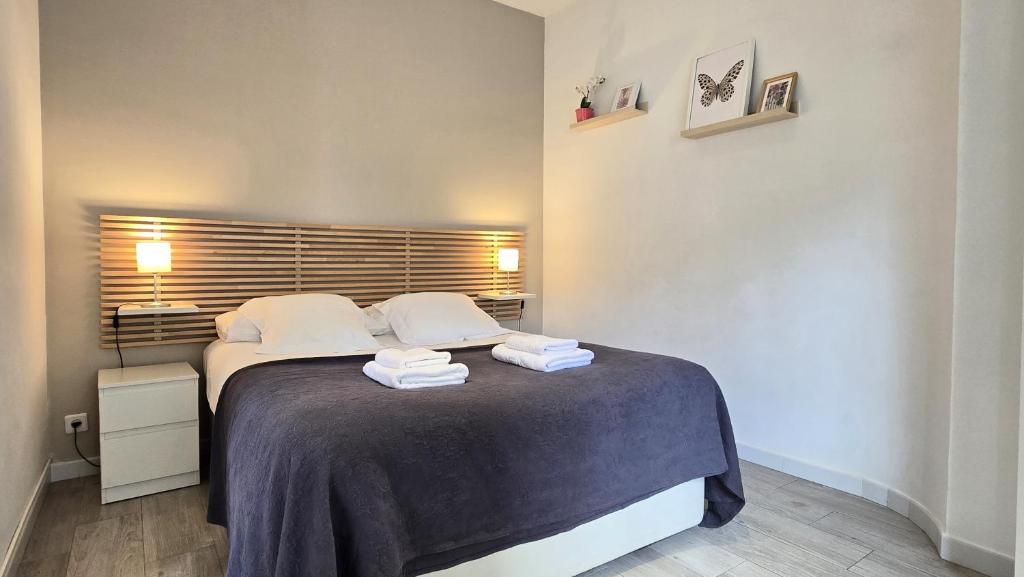 Posteľ alebo postele v izbe v ubytovaní Opening Doors Gràcia