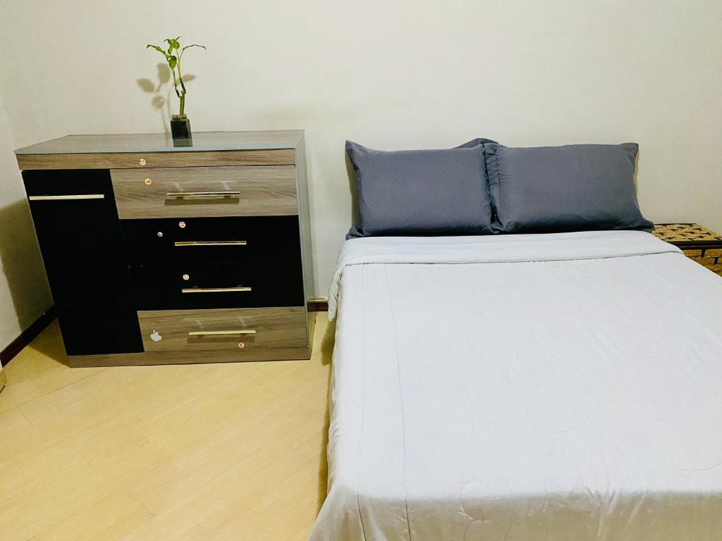 Postel nebo postele na pokoji v ubytování Quarto dreams