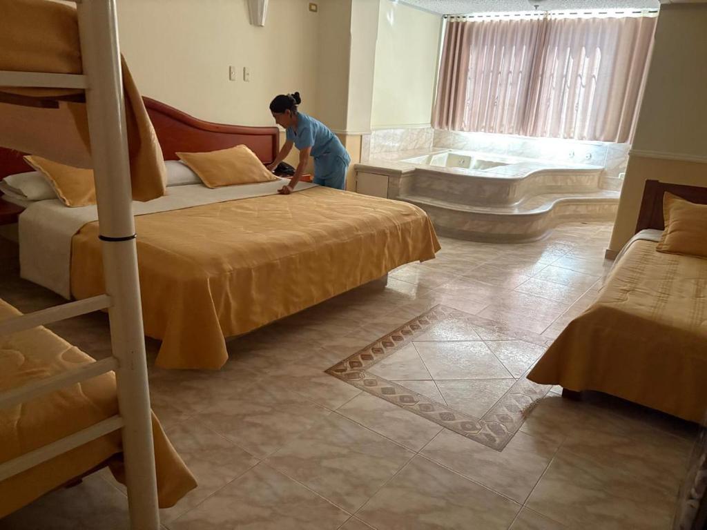 Hotel San Nicolas - Suite Avec Bain à Remous