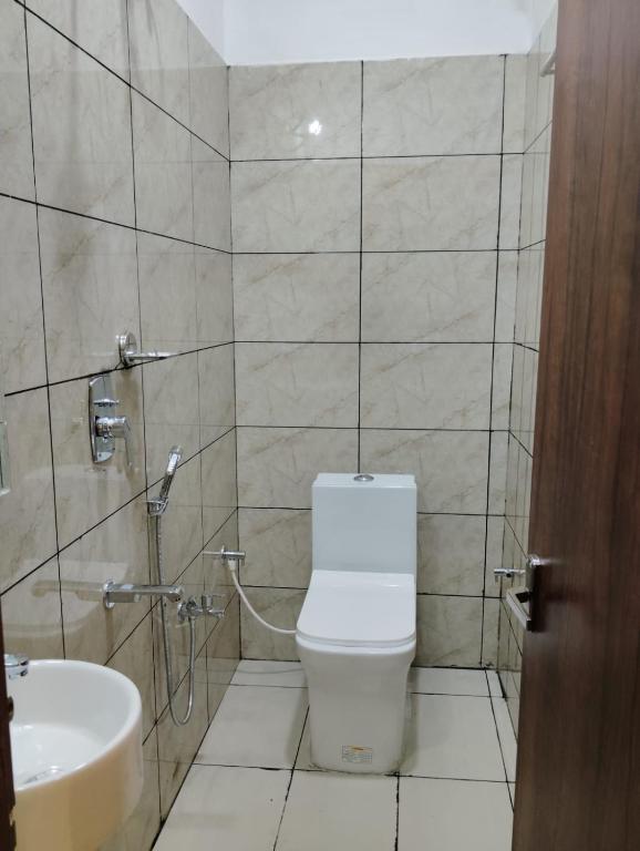 Koupelna v ubytování RKH Palace