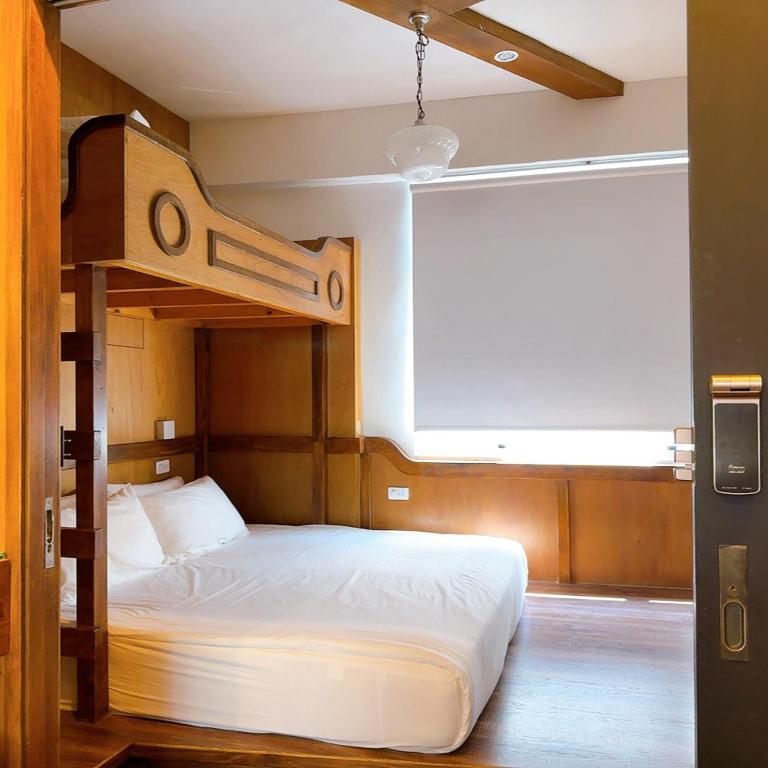 Dock Inn T ainan可包棟民宿 - Chambre Double Avec Lit Supplémentaire