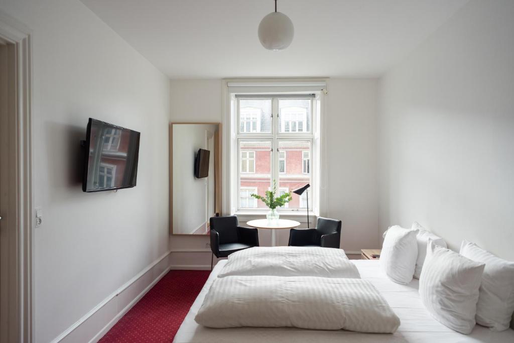 TV a/nebo společenská místnost v ubytování Hotel Nora Copenhagen