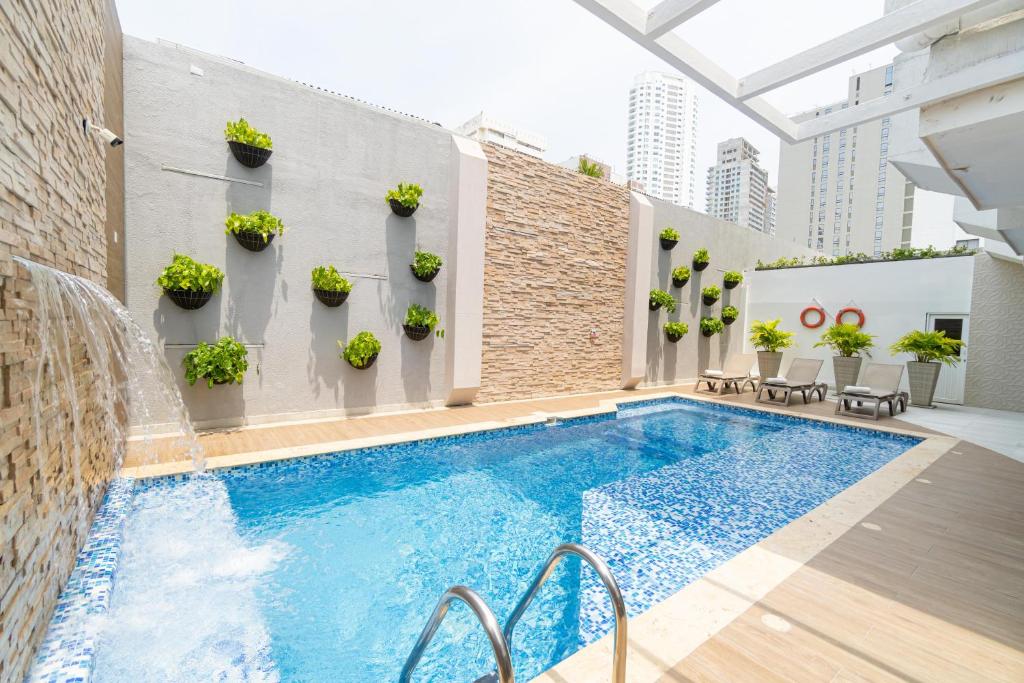Bazén v ubytování Hotel Barlovento nebo v jeho okolí