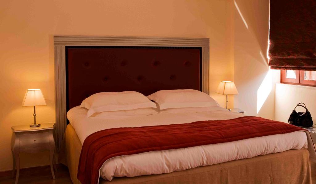 Posteľ alebo postele v izbe v ubytovaní Valis Resort Hotel