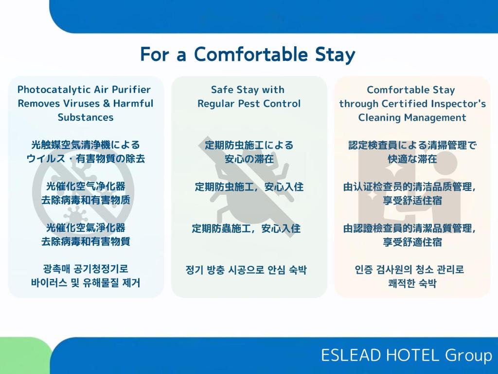 Fotografie z fotogalerie ubytování ESLEAD HOTEL Namba South Ⅰ v Osace