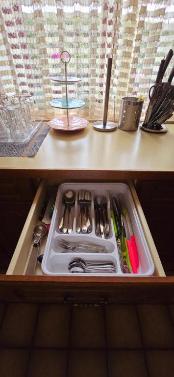 A kitchen or kitchenette at Apartment 9181 Feistritz in Rosental ,Klagenfurt