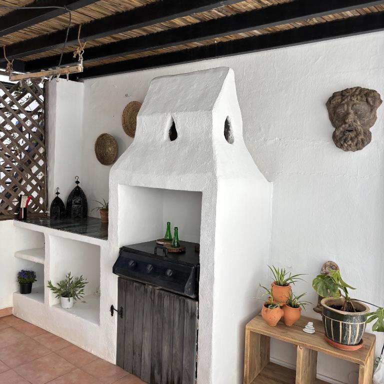 Kuchyň nebo kuchyňský kout v ubytování Casa Maroma
