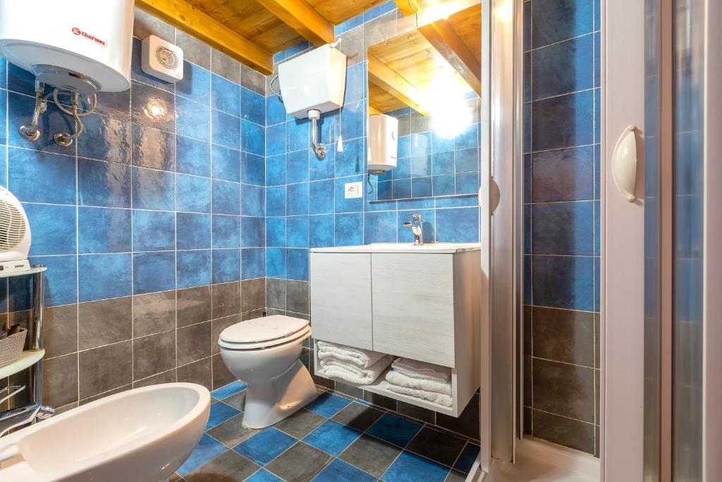 Koupelna v ubytování Alguer Guest House
