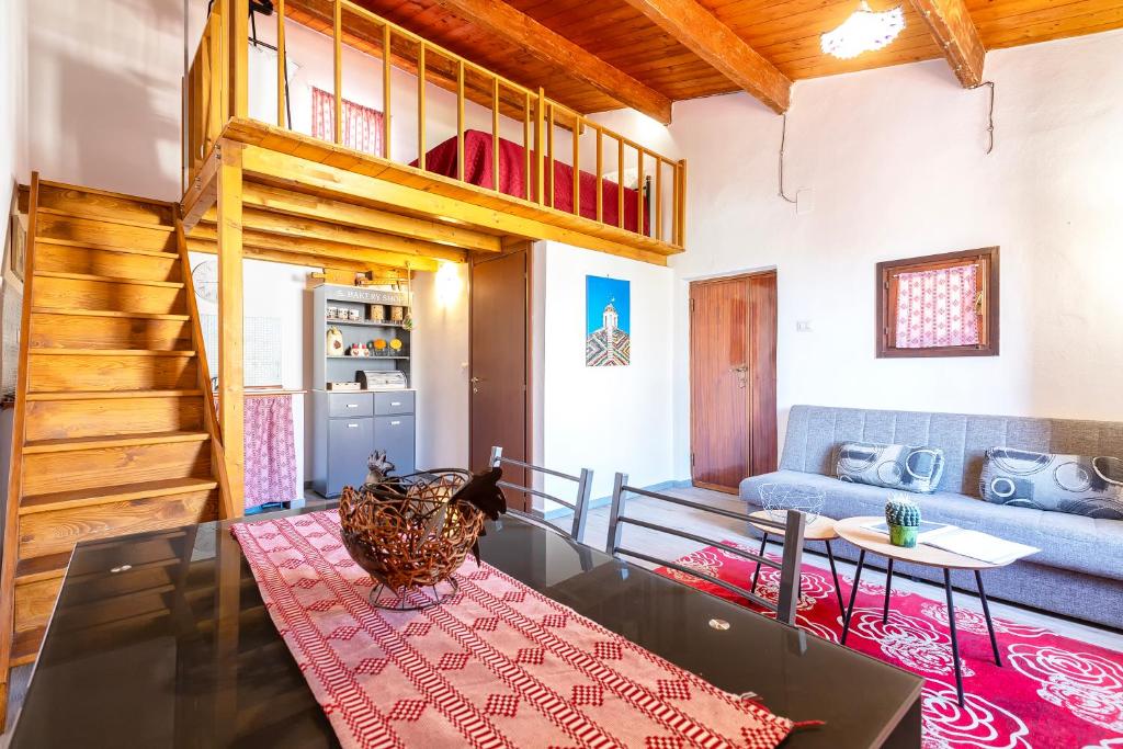 Posezení v ubytování Alguer Guest House