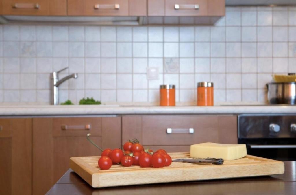 Kuchyň nebo kuchyňský kout v ubytování Pantheon Villas