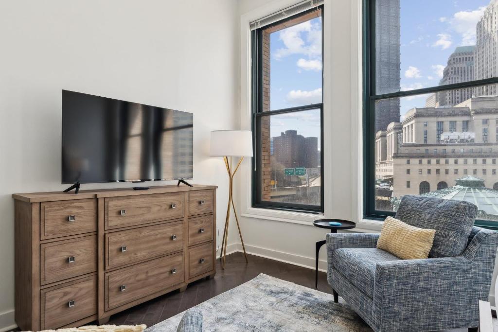 Placemakr Downtown Pittsburgh at The Pennsylvanian - Студия