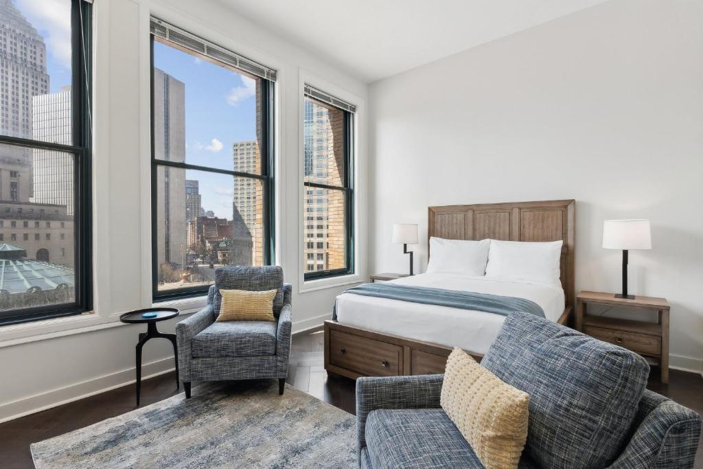 Placemakr Downtown Pittsburgh at The Pennsylvanian - Апартаменты-студио