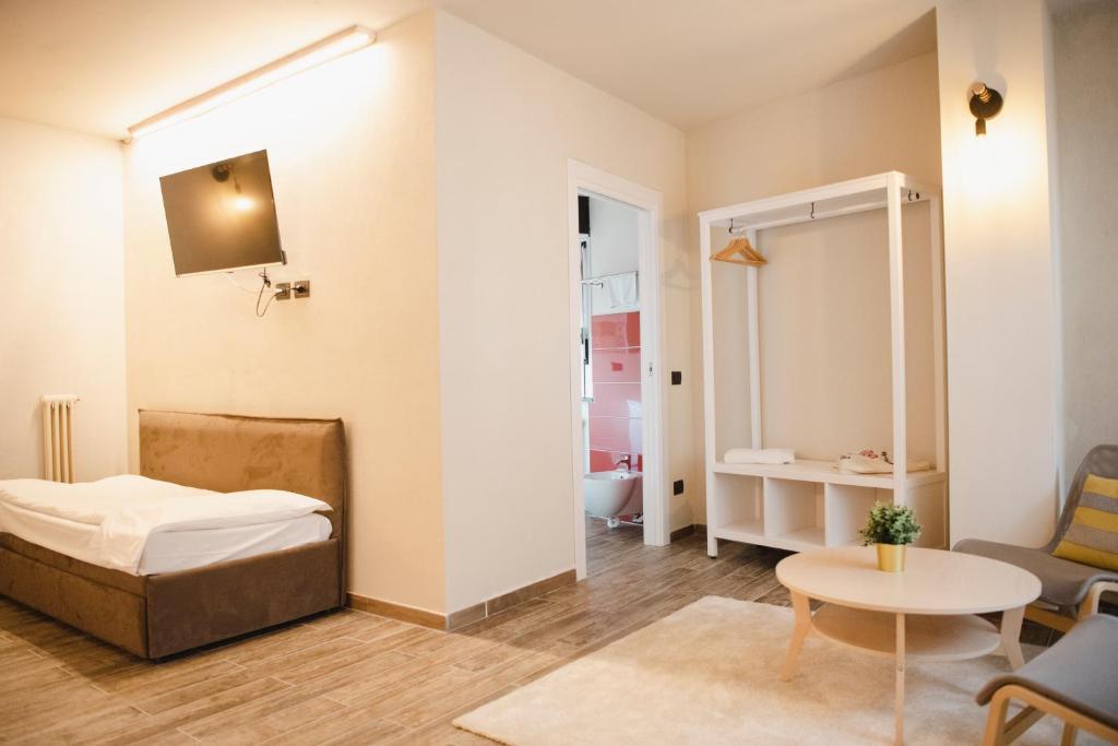 Postel nebo postele na pokoji v ubytování Hotel Rendez Vous