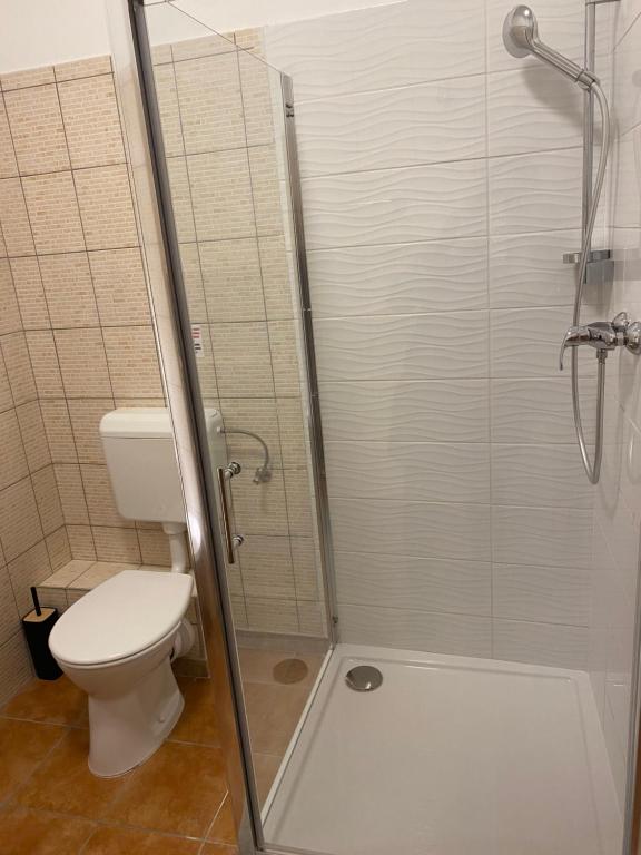 Koupelna v ubytování Takács Vendégház