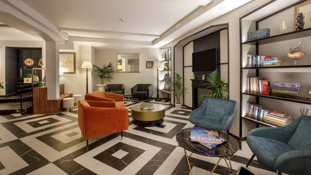 Posezení v ubytování Hotel Monte Cenci