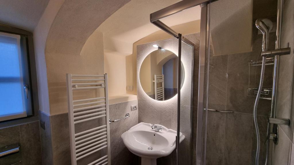 Koupelna v ubytování Albergo Trieste Boves - Ricetto Suite