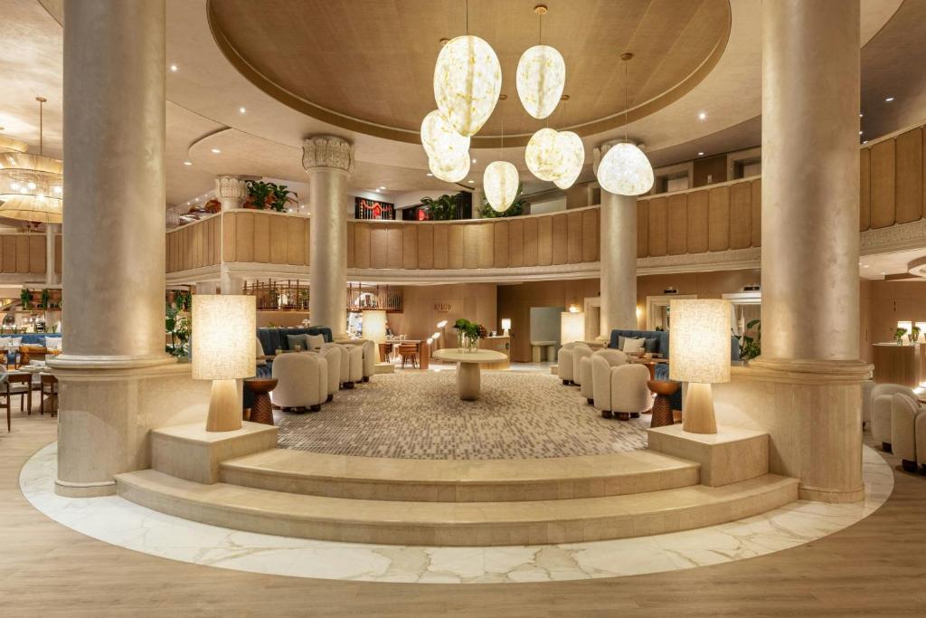 Posezení v ubytování Sheraton Jumeirah Beach Resort