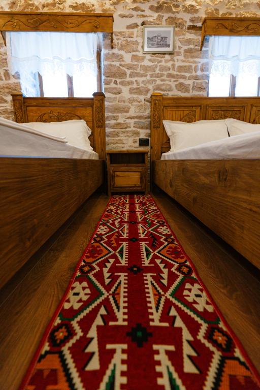 Postel nebo postele na pokoji v ubytování Vila 24