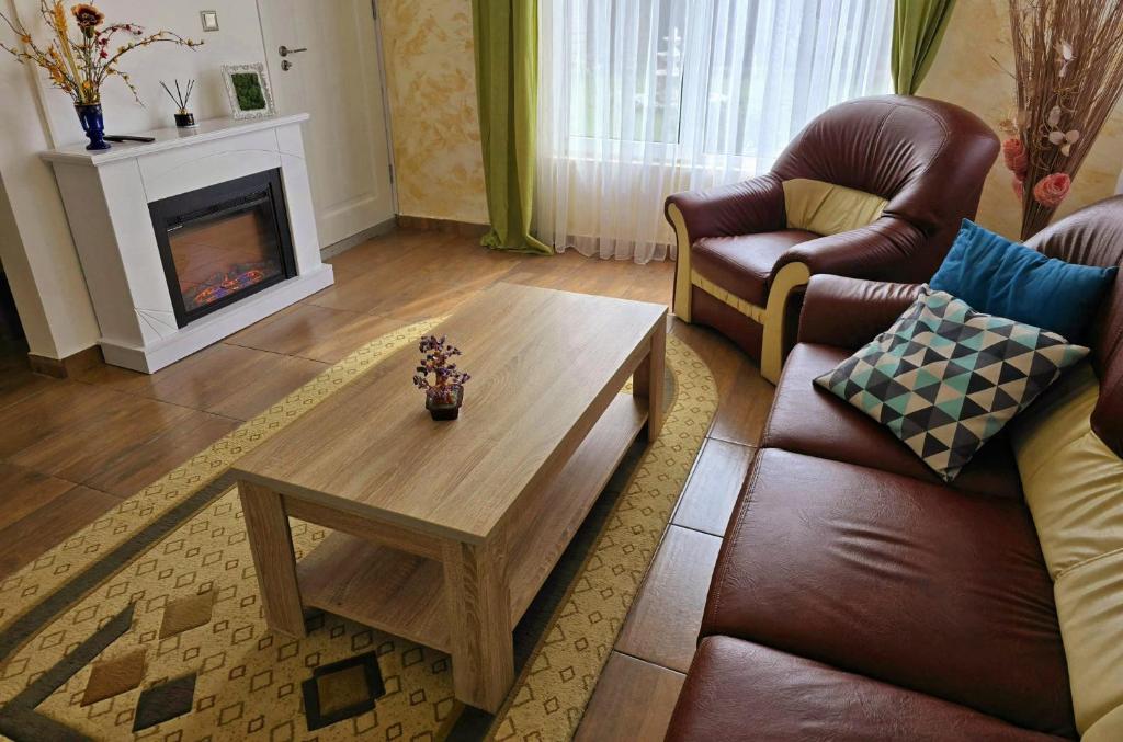 Posezení v ubytování Green Panorama Relax Concept