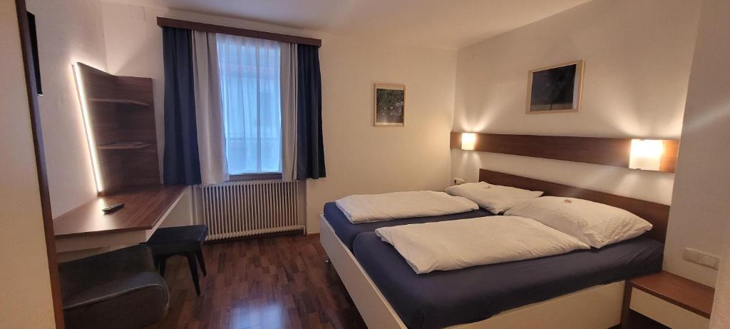Postel nebo postele na pokoji v ubytování Gasthof Schauer