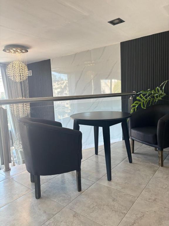 Posezení v ubytování La Gioconda Apart Hotel