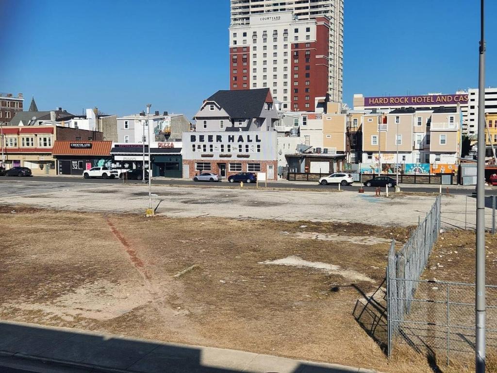 Nespecifikovaný výhled na destinaci Atlantic City nebo výhled na město při pohledu z prázdninového domu