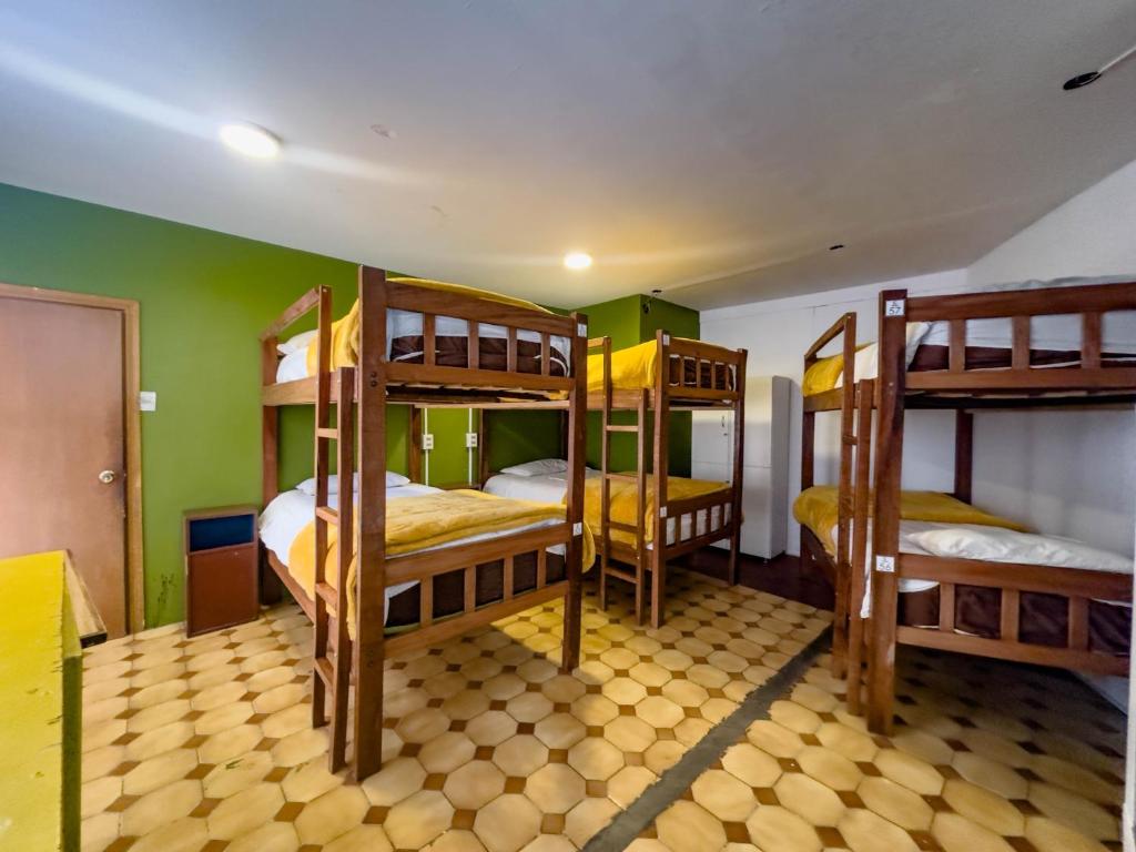 Lobo Hostel La Pazにあるベッド