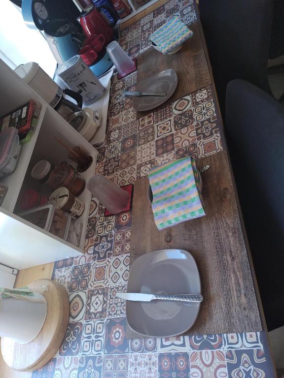 Posezení v ubytování Demeure Prosper 1 chambre d'hôte privative avec petit déjeuner compris