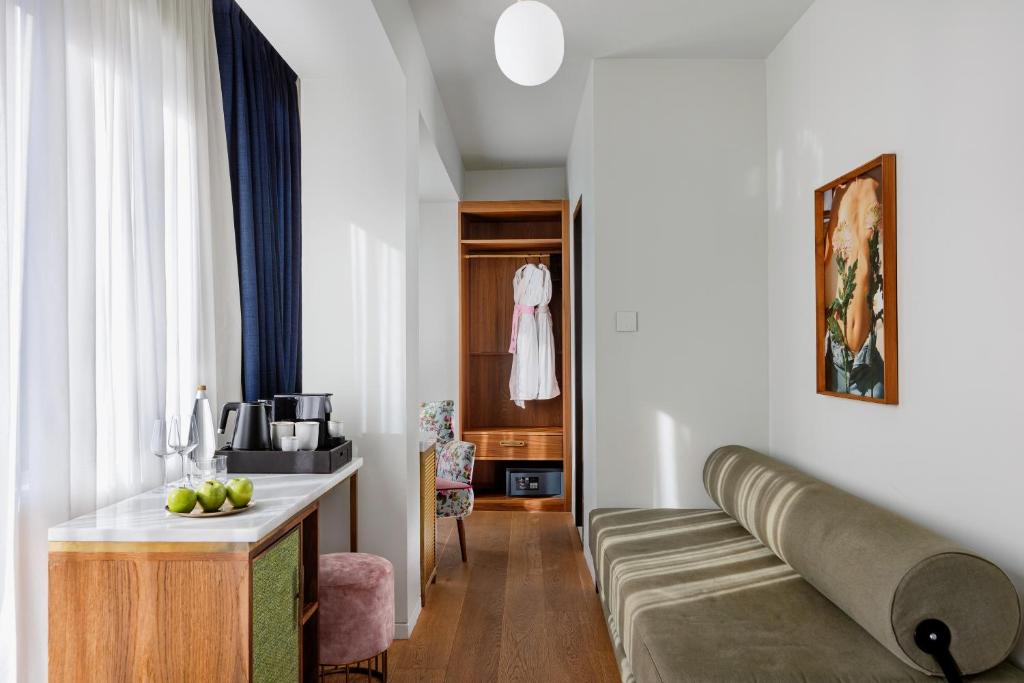 Posezení v ubytování Gatsby Athens