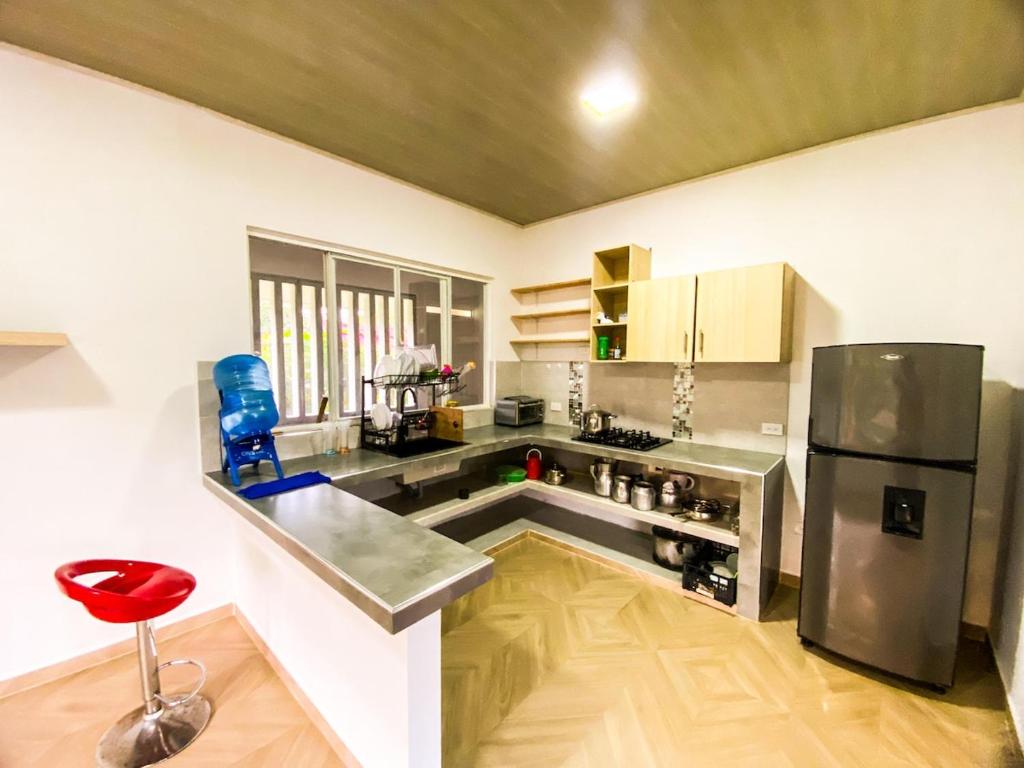 Kuchyň nebo kuchyňský kout v ubytování Villa Alfonso