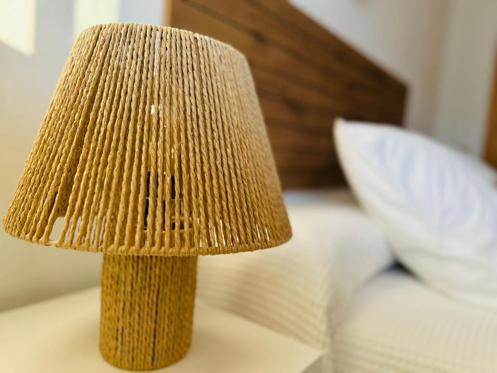 Postel nebo postele na pokoji v ubytování Marina Gaviota Beach