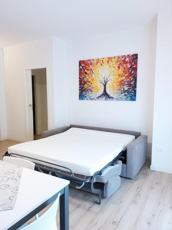 Postel nebo postele na pokoji v ubytování Via San Zeno Home