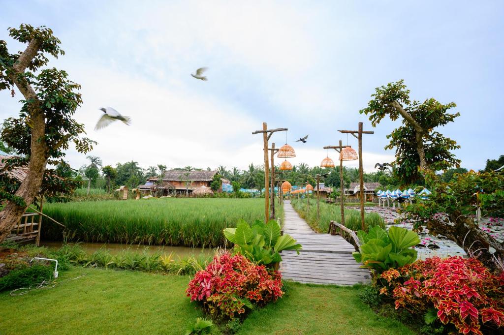 Zahrada ubytování Cantho Eco Resort