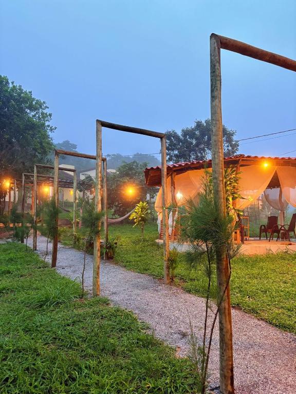 Zahrada ubytování Villas Cocos Chalé Duplo
