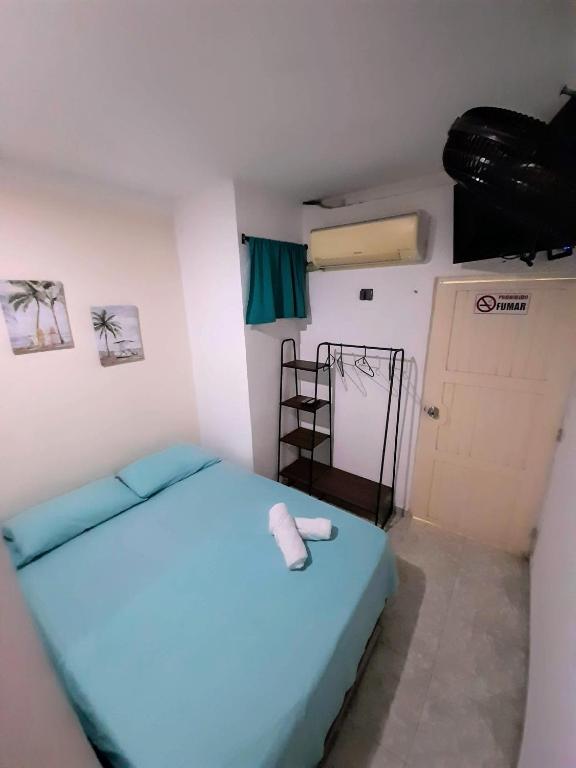 Voodi või voodid majutusasutuse Rivera Hostel toas