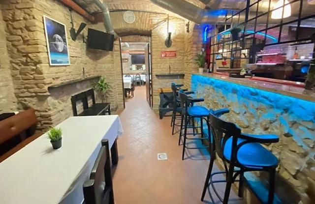 Posezení v ubytování Alba Hostel