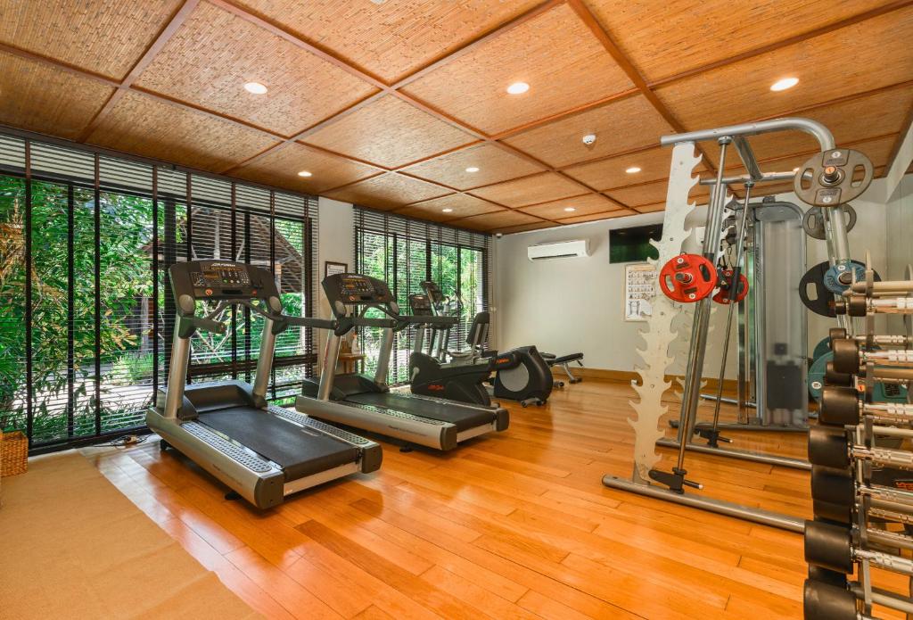 Fitness centrum a/nebo fitness zařízení v ubytování The Royal Sands Koh Rong