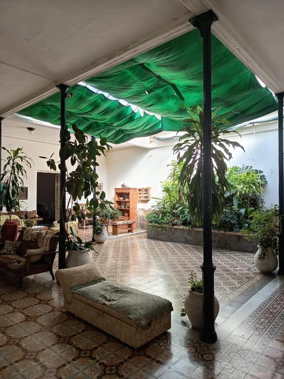 Posezení v ubytování Casa rosa 4