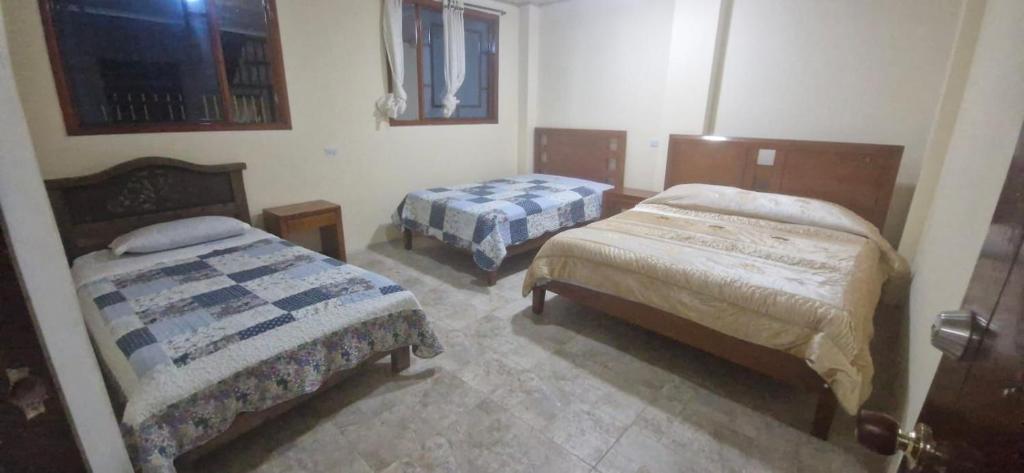 Postel nebo postele na pokoji v ubytování Hotel Finca los Cristales