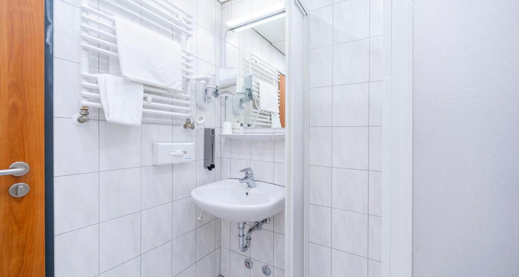 Koupelna v ubytování PLAZA Hotel Föhr am Bodensee