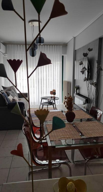 Posezení v ubytování The cozy seaside apartment