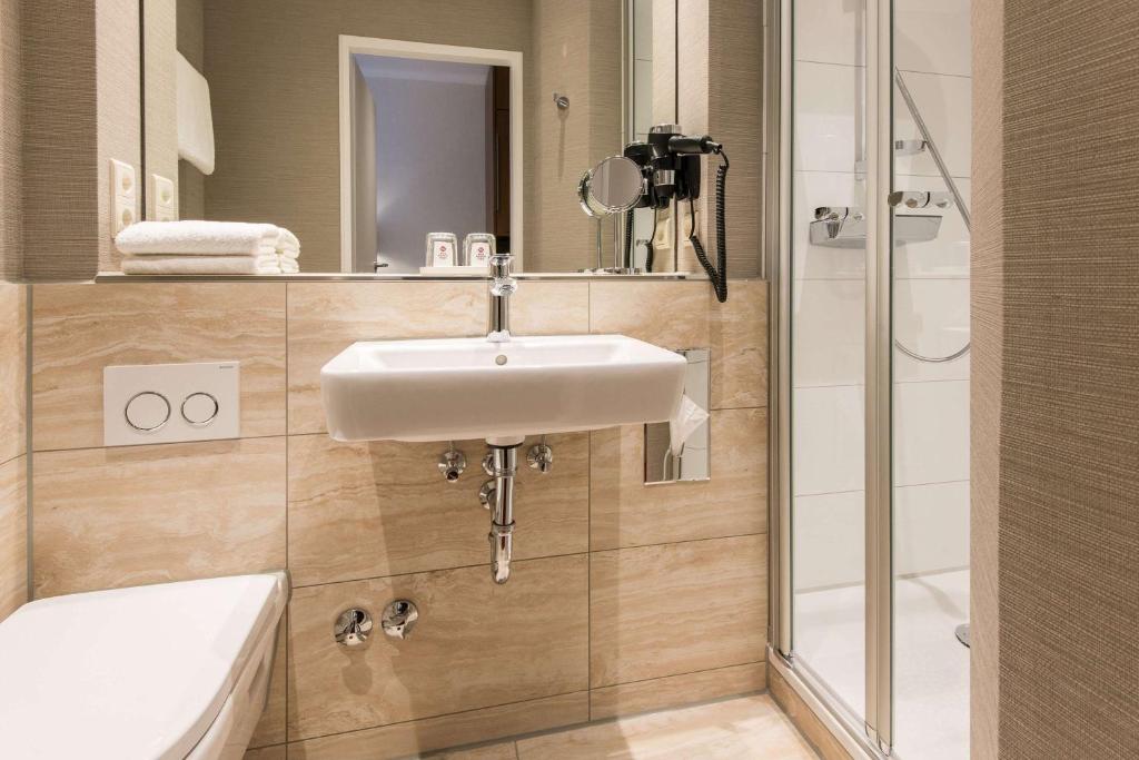 Koupelna v ubytování Best Western Plus Hotel St. Raphael