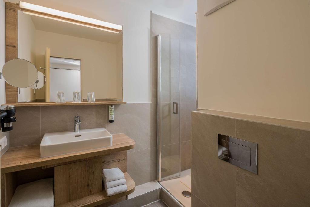 Koupelna v ubytování Best Western Hotel München Airport