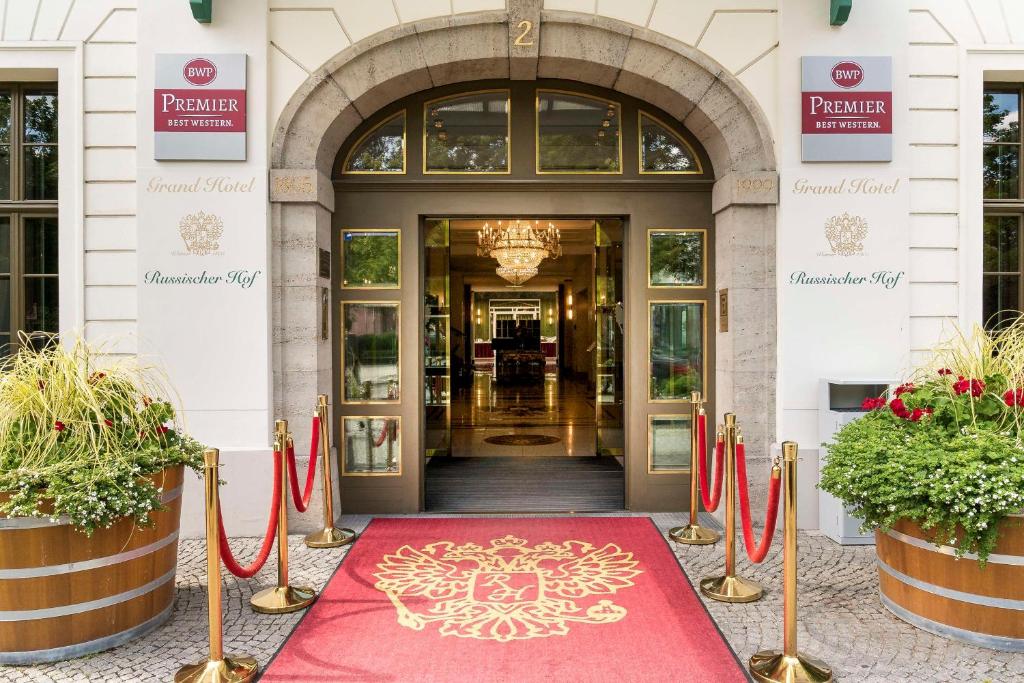 Exteriér nebo vchod ubytování Best Western Premier Grand Hotel Russischer Hof