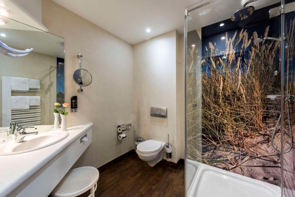 Koupelna v ubytování Best Western Plus Ostseehotel Waldschloesschen